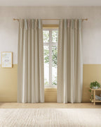 Striped Ties Blackout Curtain