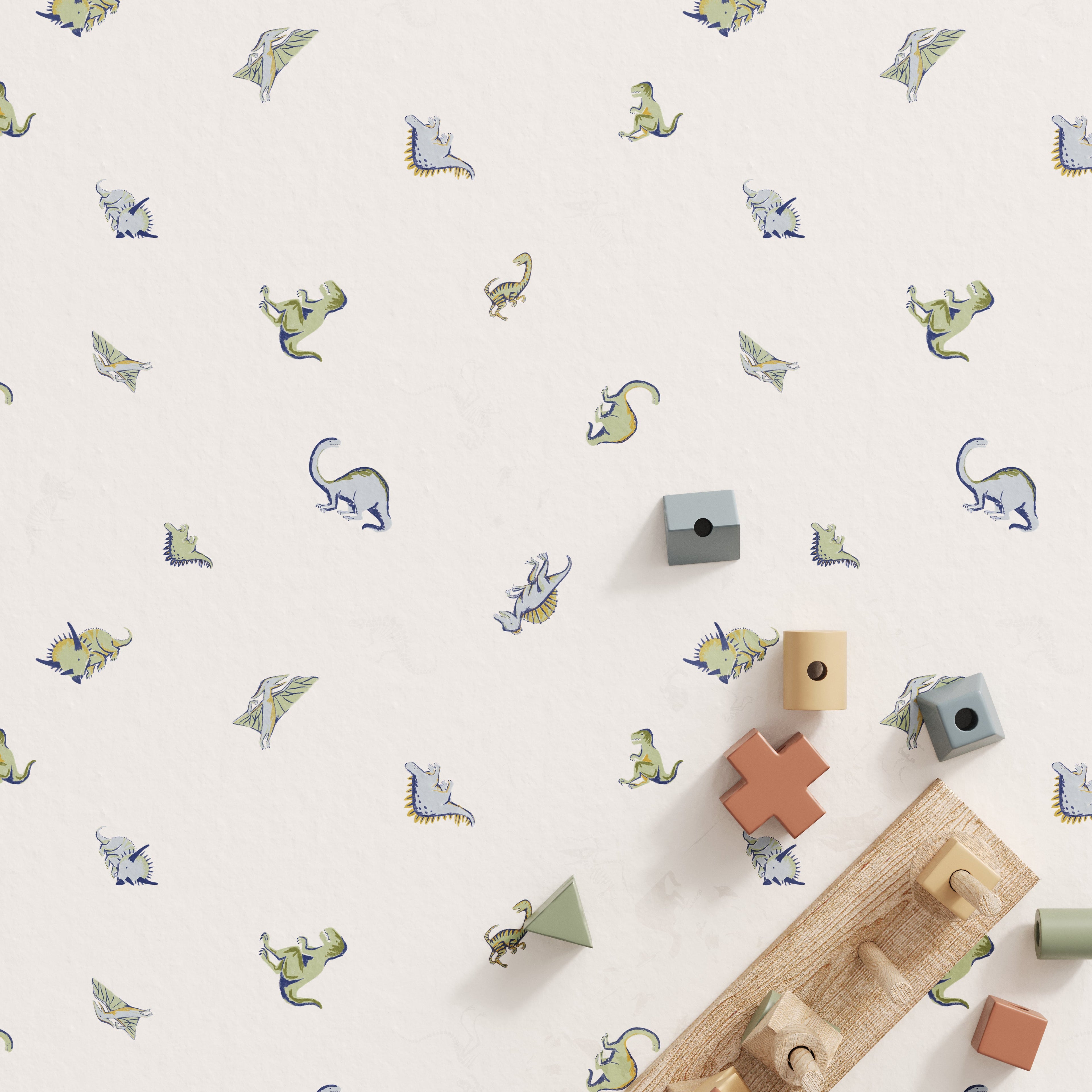 Dinosaur Island Crib Sheet Set
