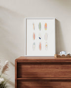 Surf’s Up Framed Wall Art