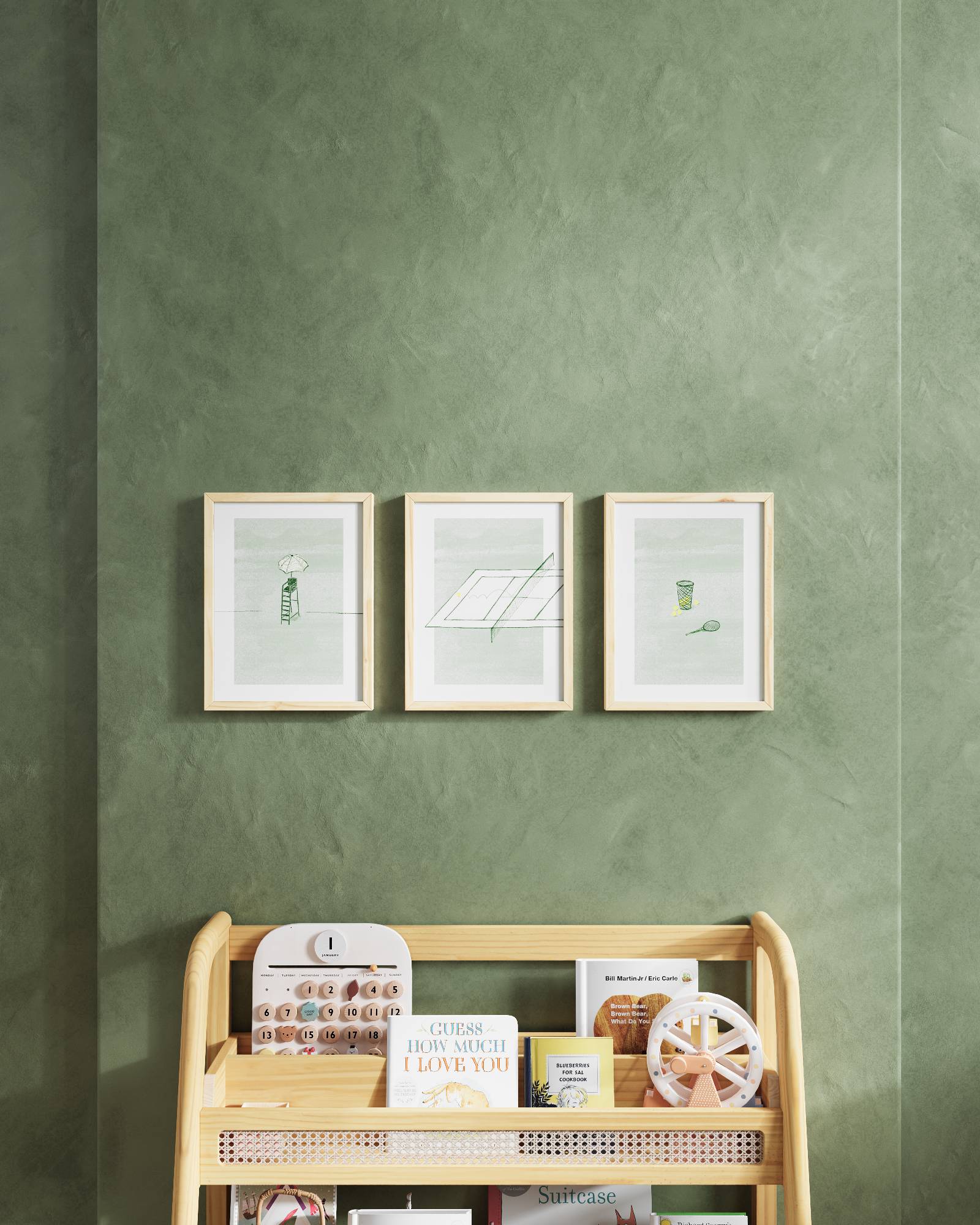 Tennis Ace Wall Art Set