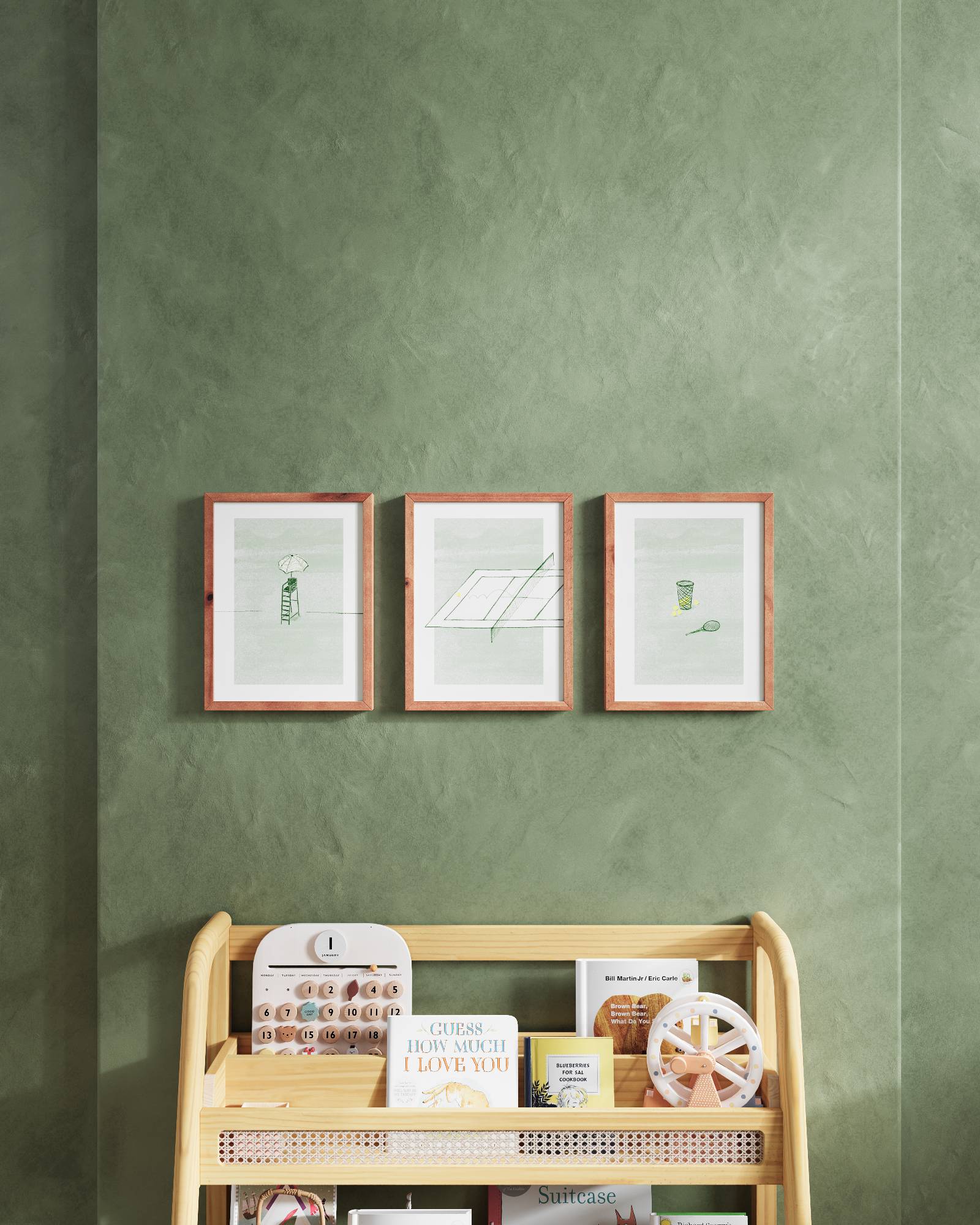 Tennis Ace Wall Art Set