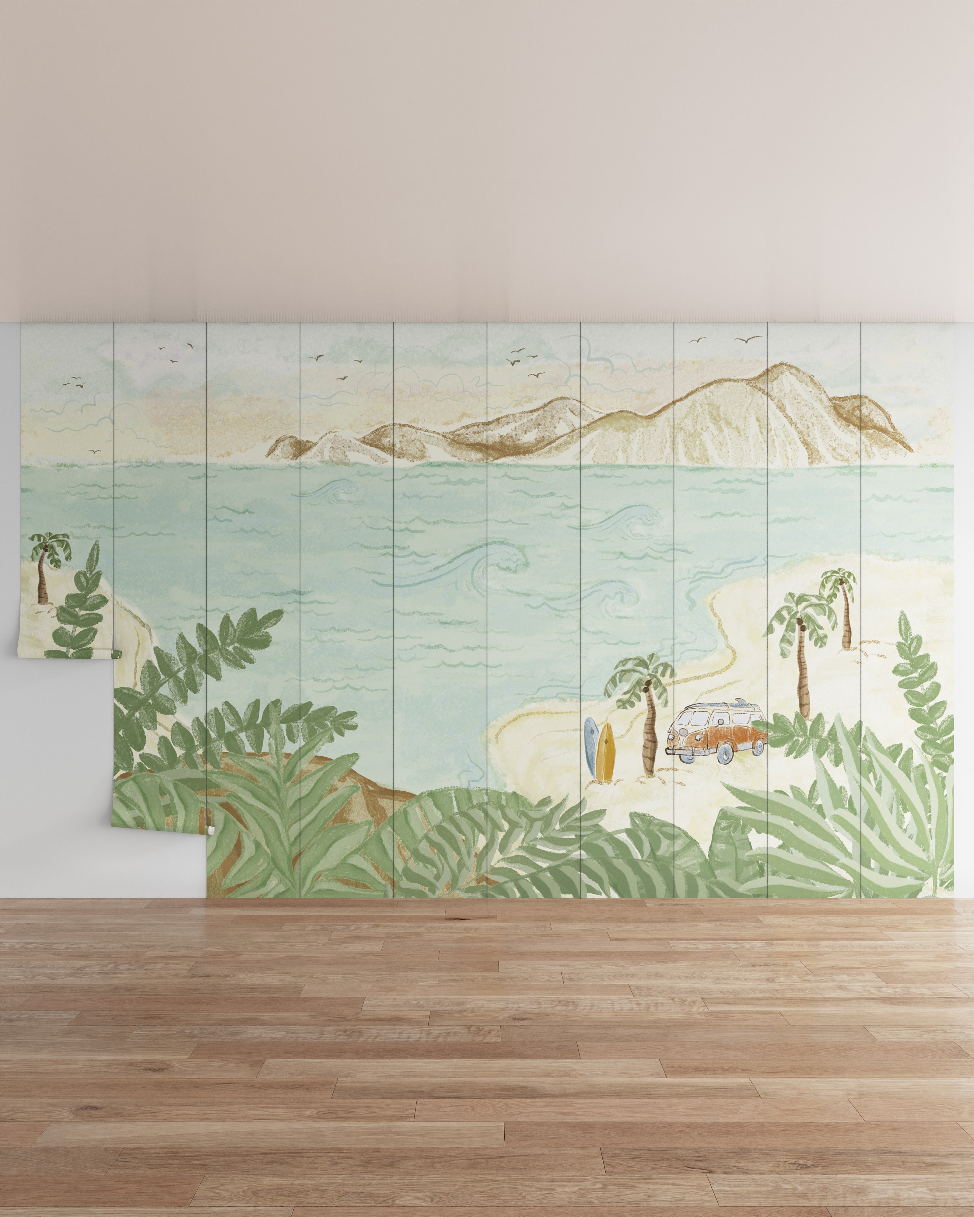 Dawn Patrol Wall Mural