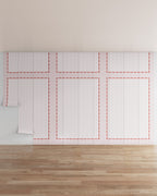 Scallop Stripe Wall Mural