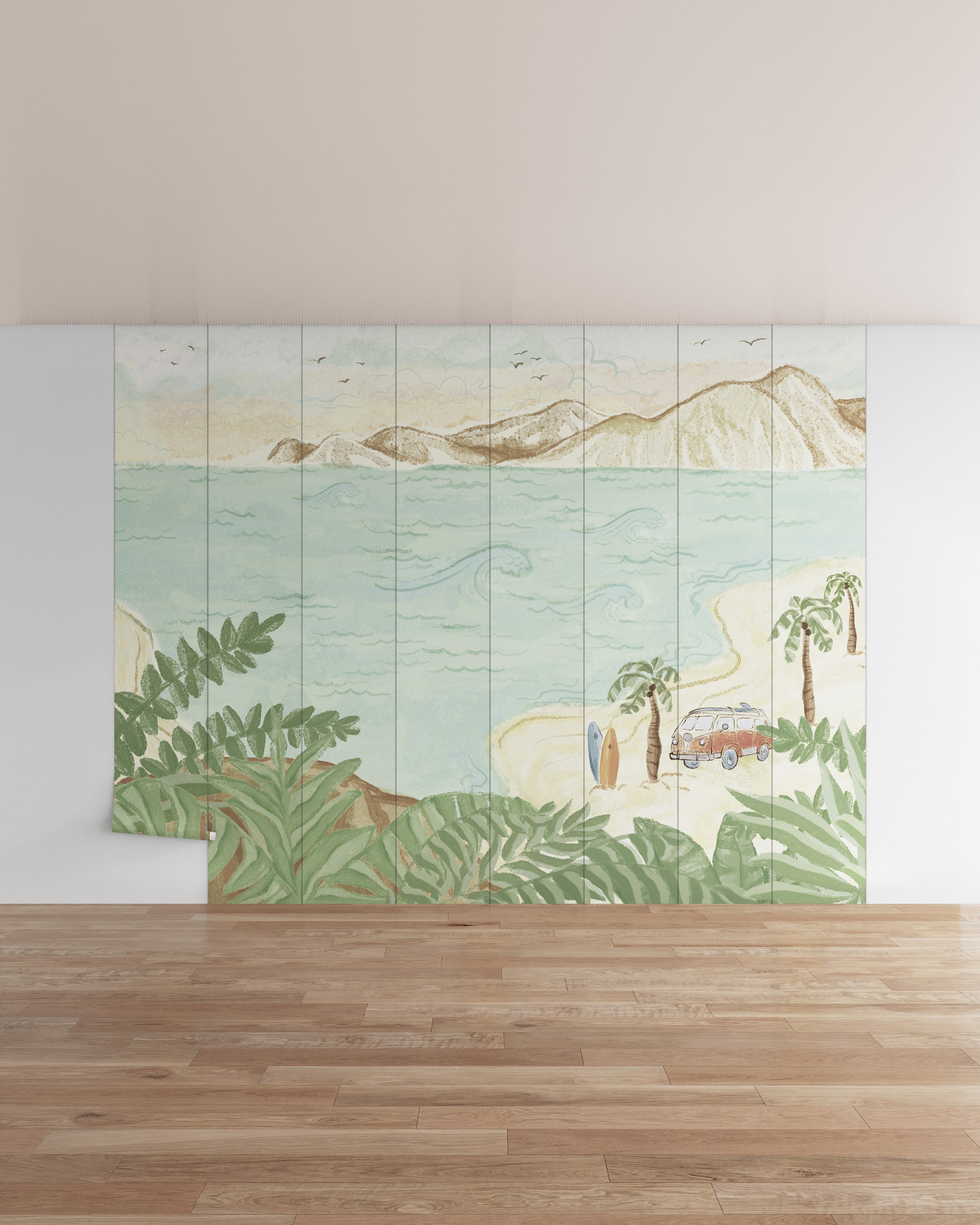 Dawn Patrol Wall Mural