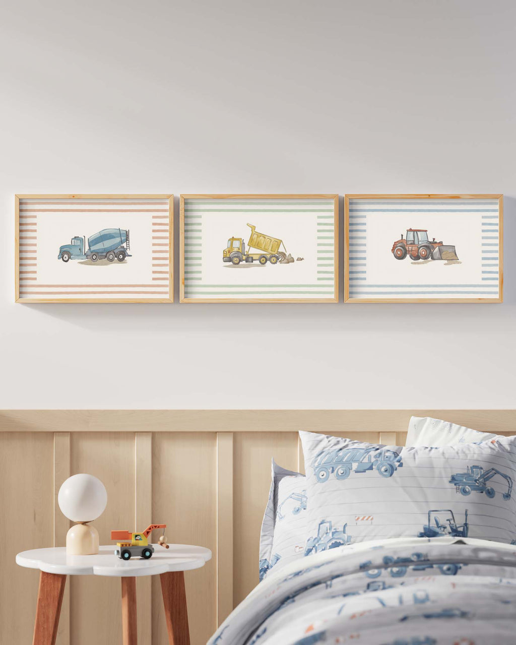 Road Work Framed Wall Art Set