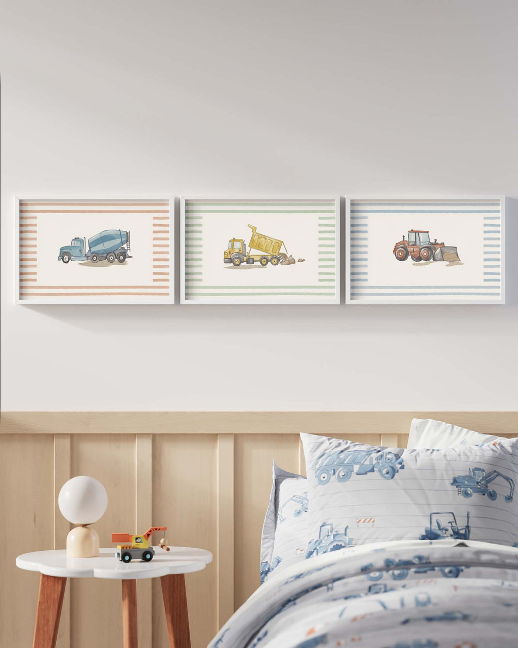 Road Work Framed Wall Art Set