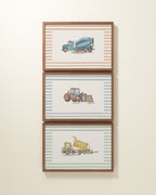Road Work Framed Wall Art Set