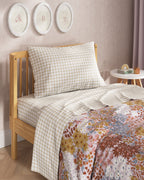 Gingham Twin Sheet Set