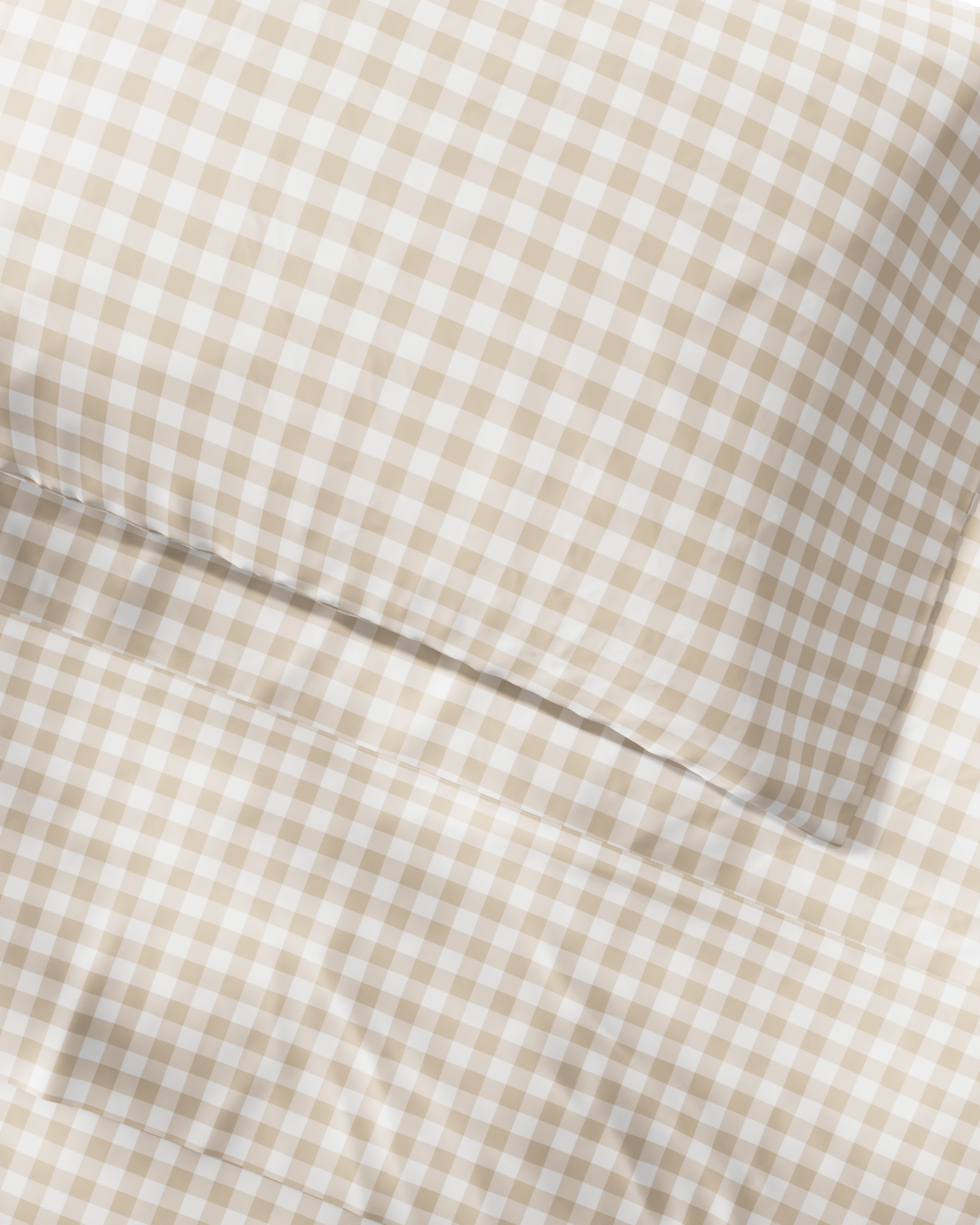 Gingham Twin Sheet Set
