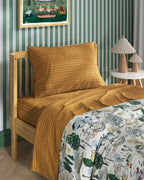 Artful Stripes Twin Sheet Set