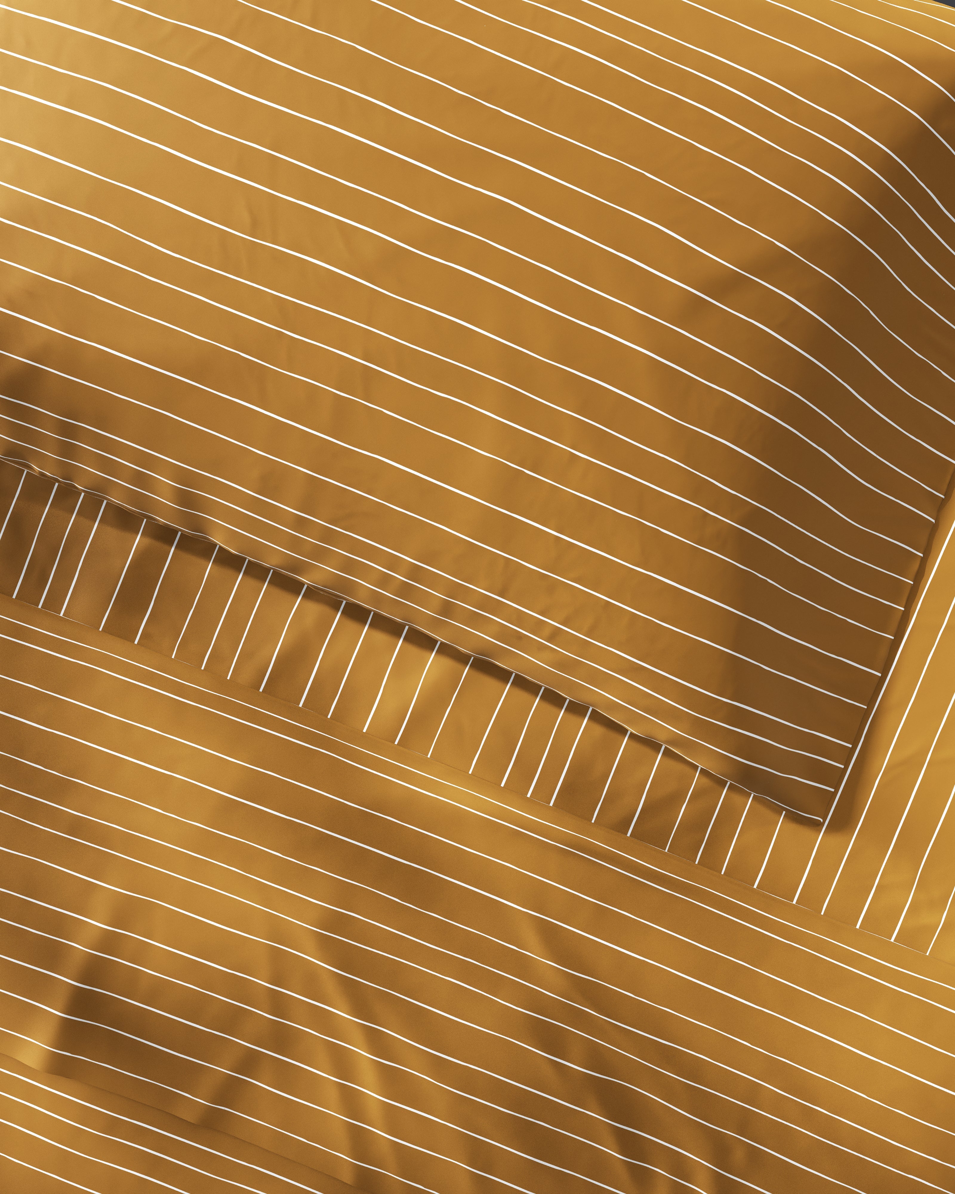 Artful Stripes Twin Sheet Set