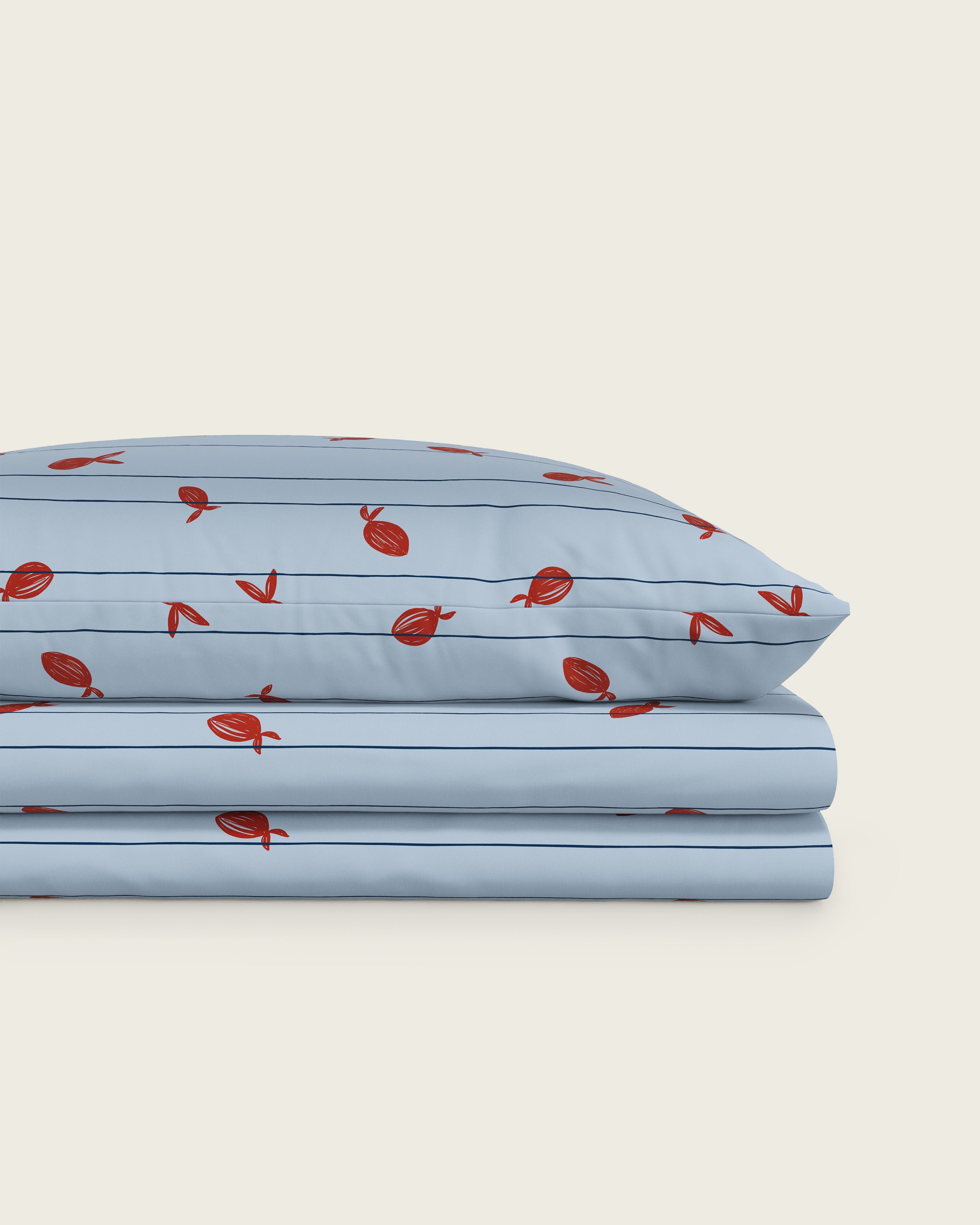 Little Fish Twin Sheet Set