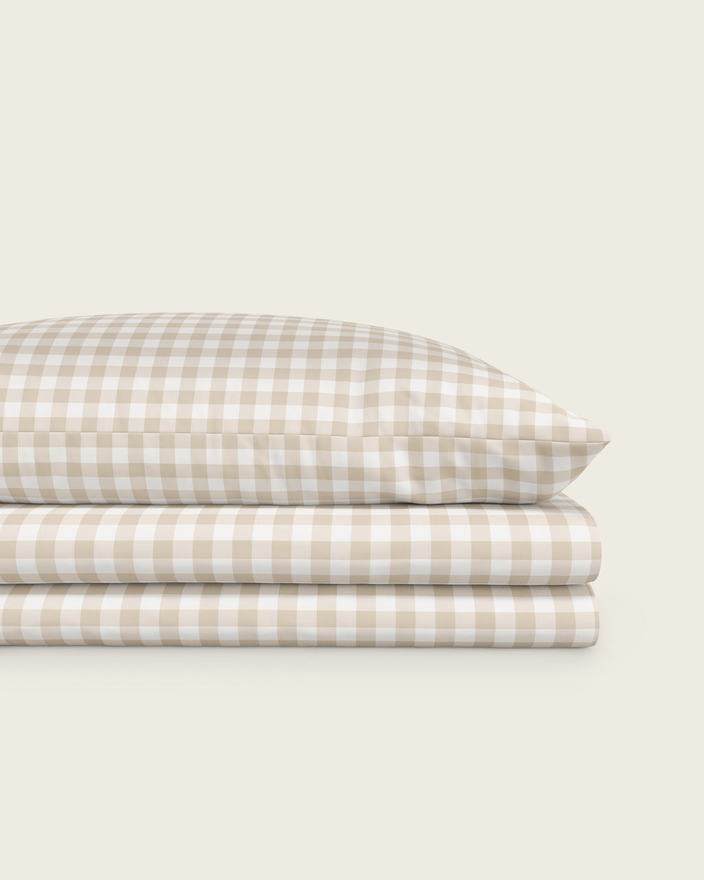 Gingham Twin Sheet Set