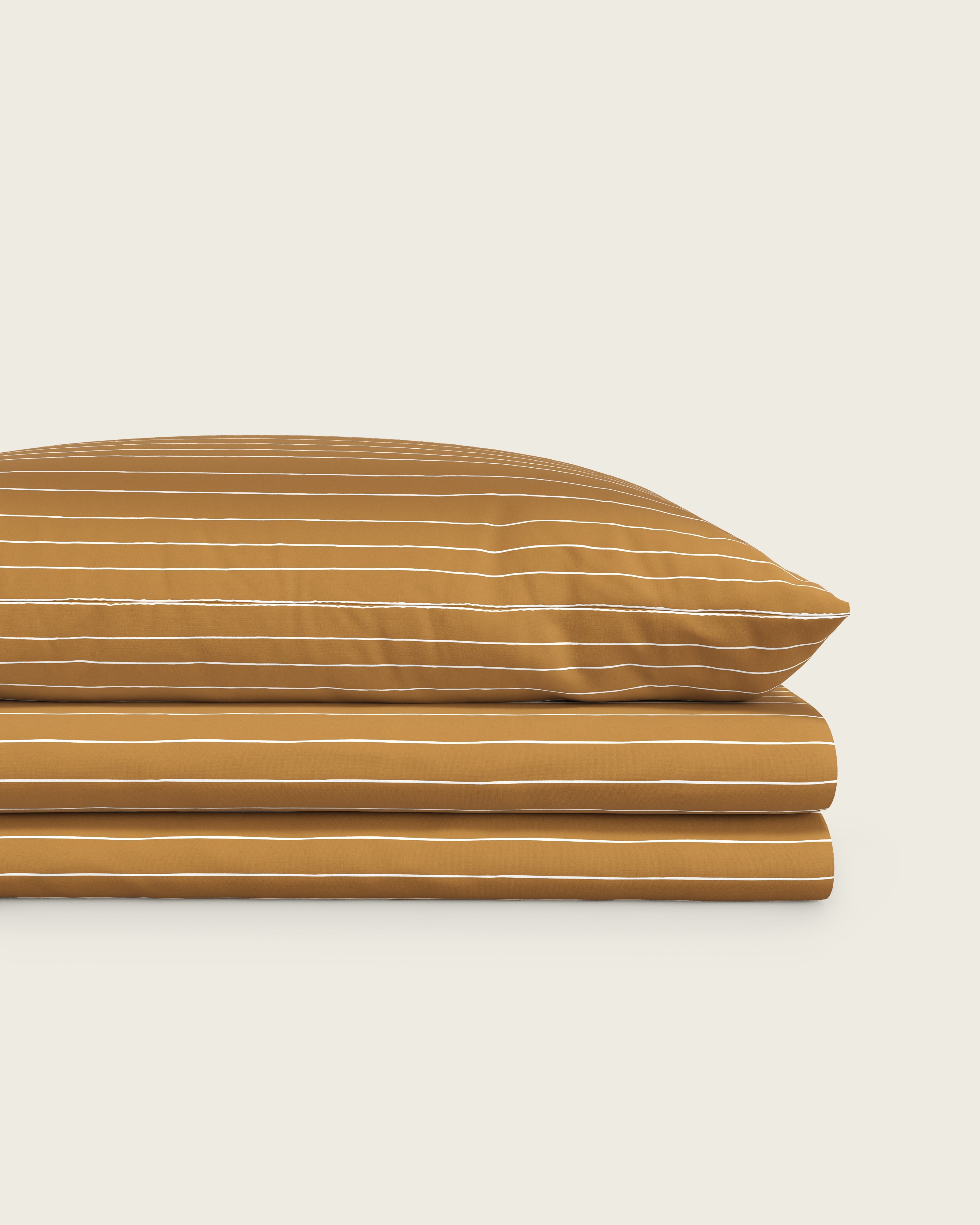 Artful Stripes Twin Sheet Set
