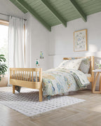 The Wave Kids Bed | Convertible Montessori Floor Bed to Twin