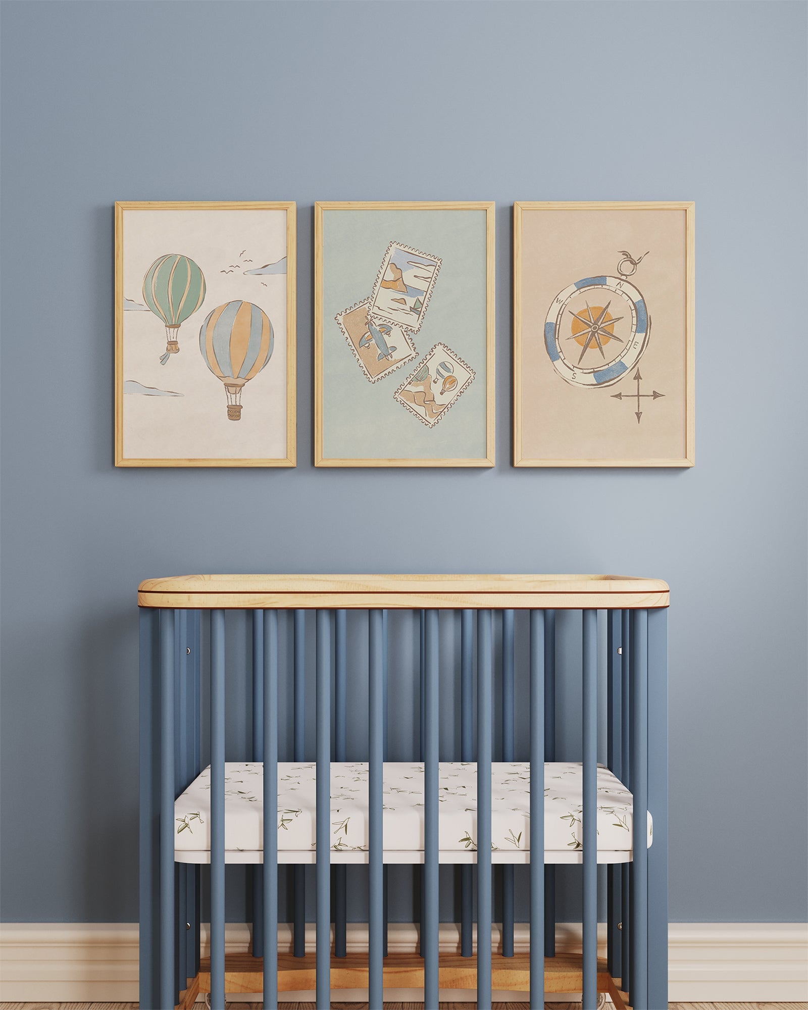 Bon Voyage Framed Wall Art Set