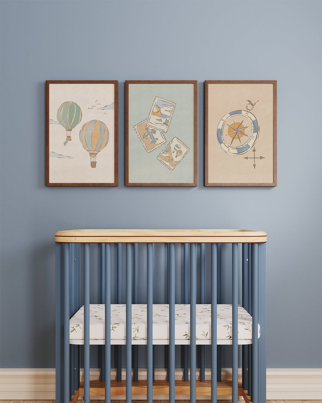 Bon Voyage Framed Wall Art Set
