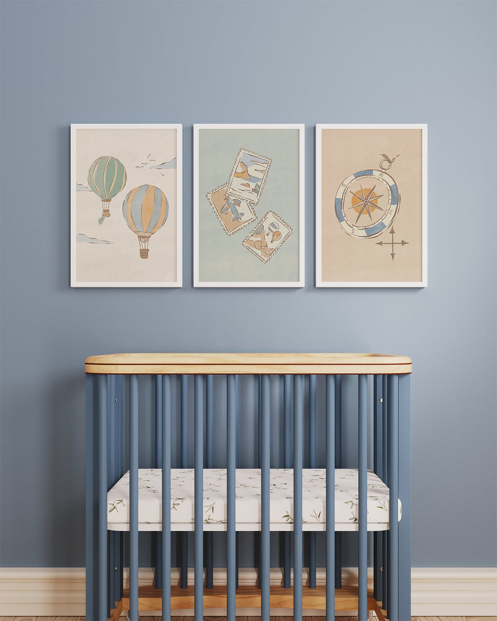 Bon Voyage Framed Wall Art Set