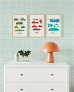 Cars & Colors Framed Wall Art Set | Richard Scarry x Nestig