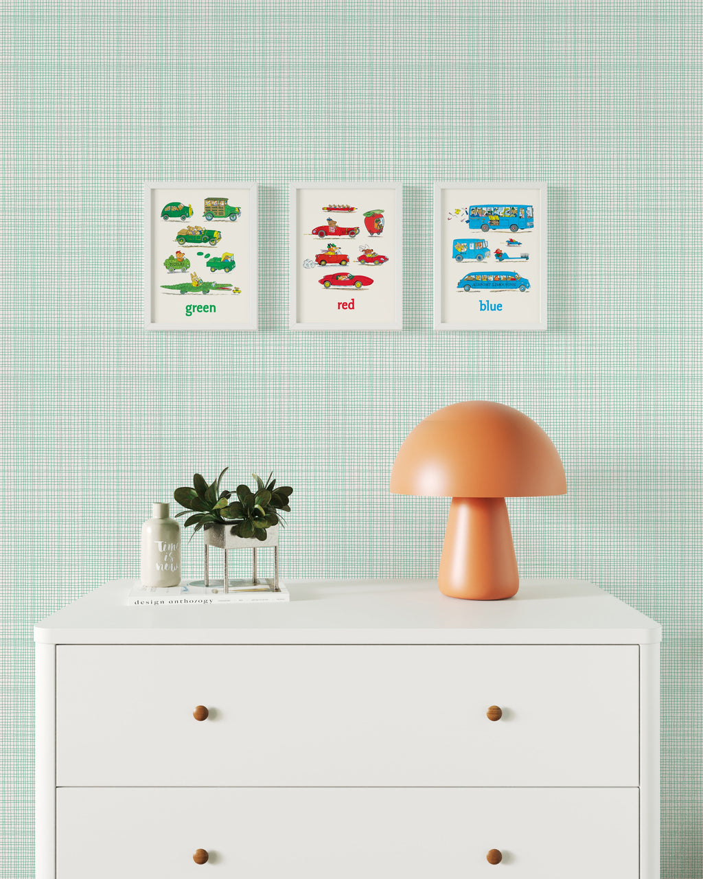 Cars & Colors Framed Wall Art Set | Richard Scarry x Nestig