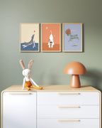 Central Park Dogs Framed Wall Art Set