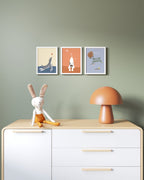 Central Park Dogs Framed Wall Art Set