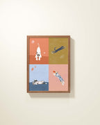 Central Park Dogs Framed Wall Art