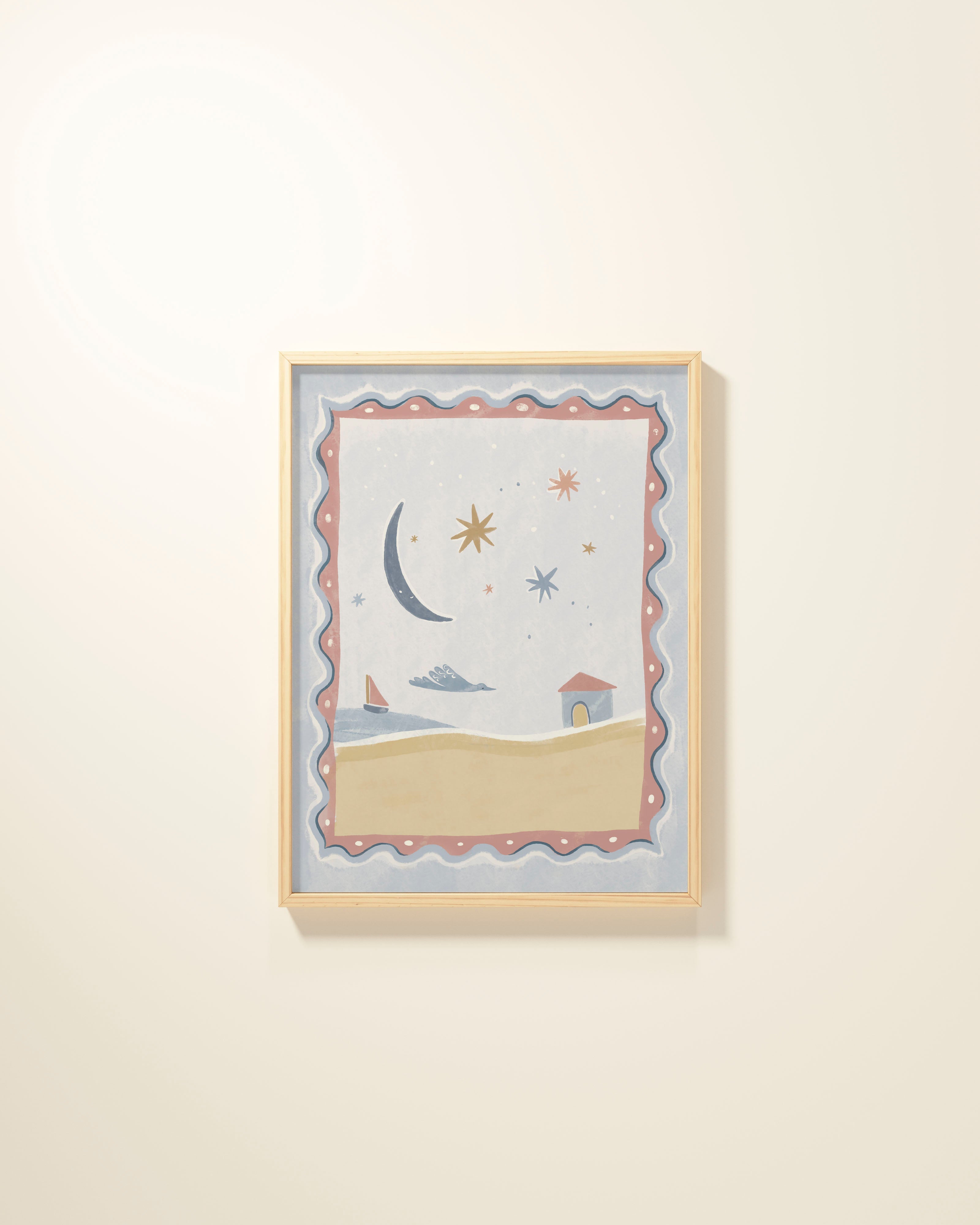 Folk Poetry Framed Wall Art