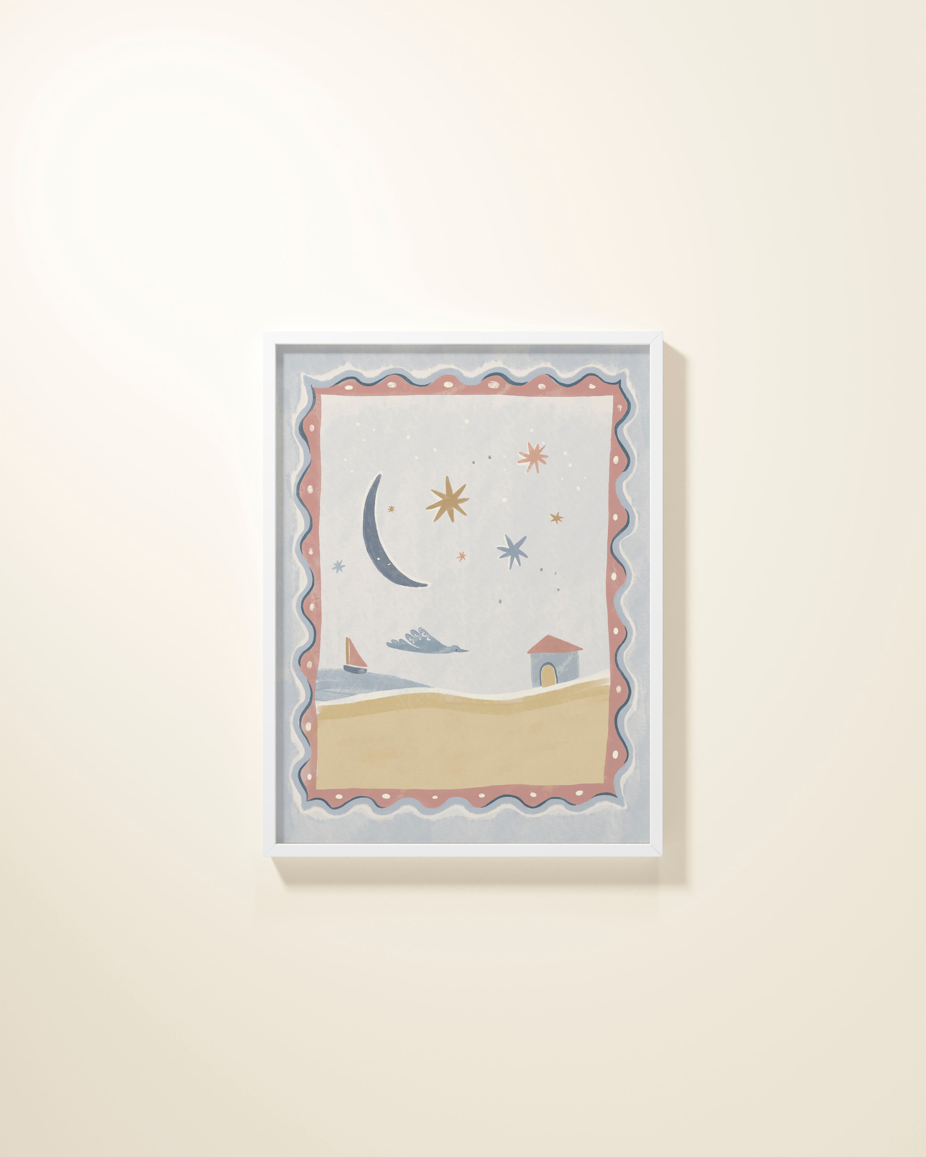 Folk Poetry Framed Wall Art