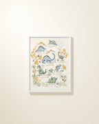 Prehistoric Party Framed Wall Art