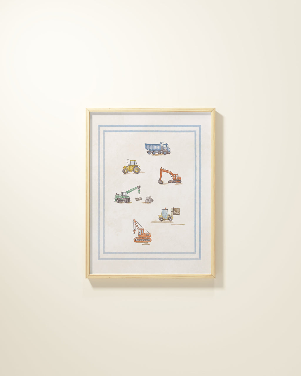 Road Work Framed Wall Art