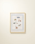 Road Work Framed Wall Art