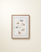 Road Work Framed Wall Art
