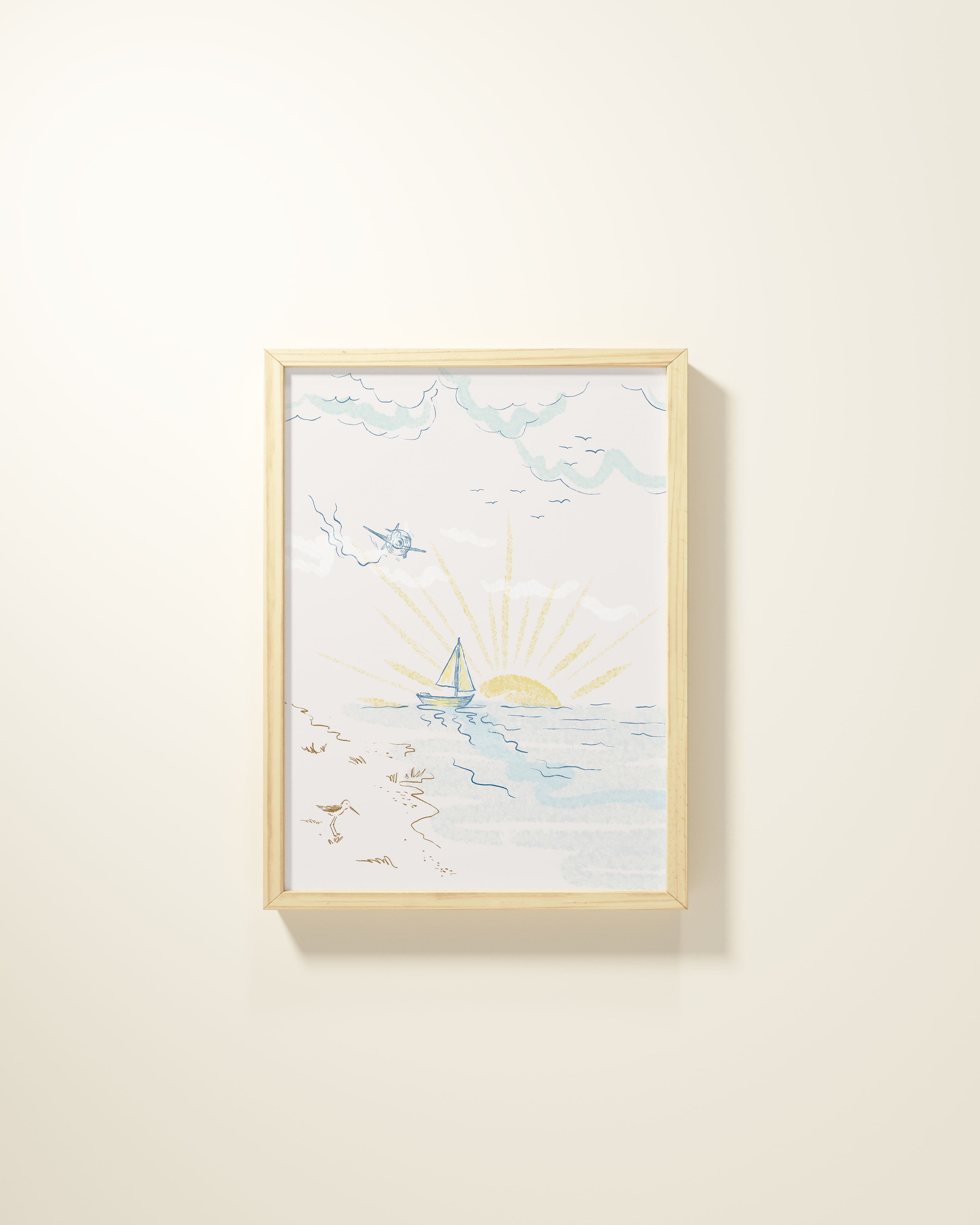 Shoreline Framed Wall Art