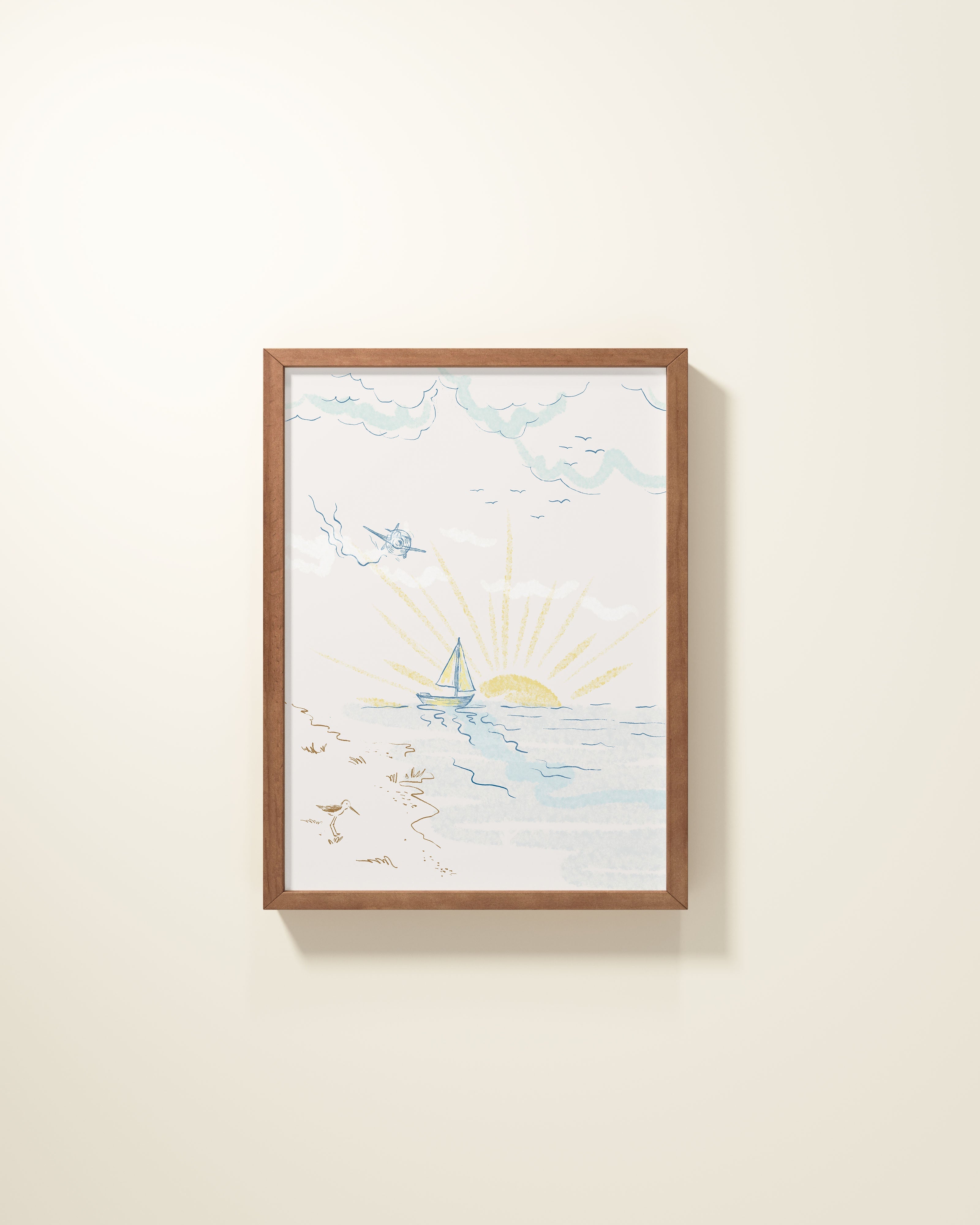Shoreline Framed Wall Art