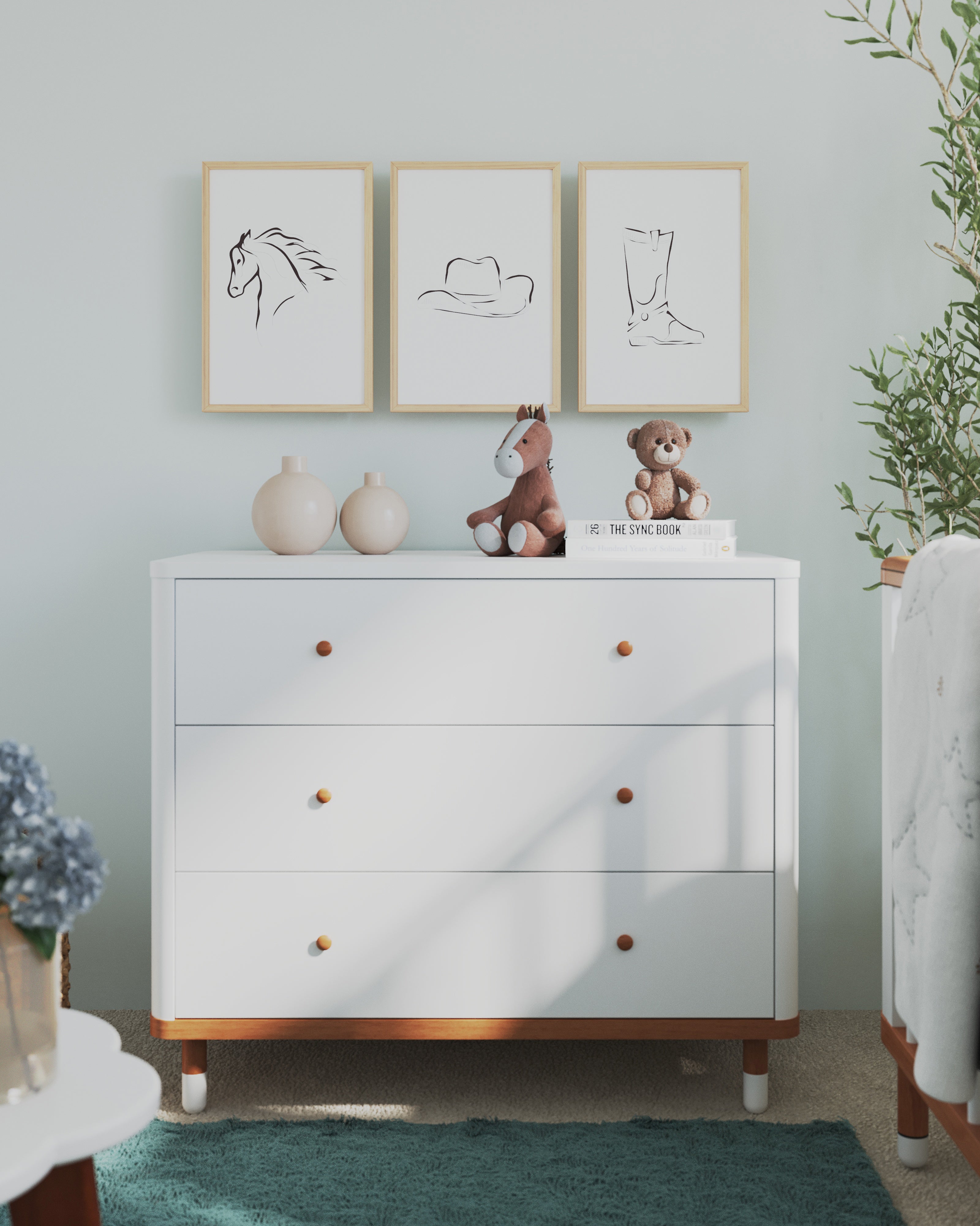 Due West Framed Wall Art Set