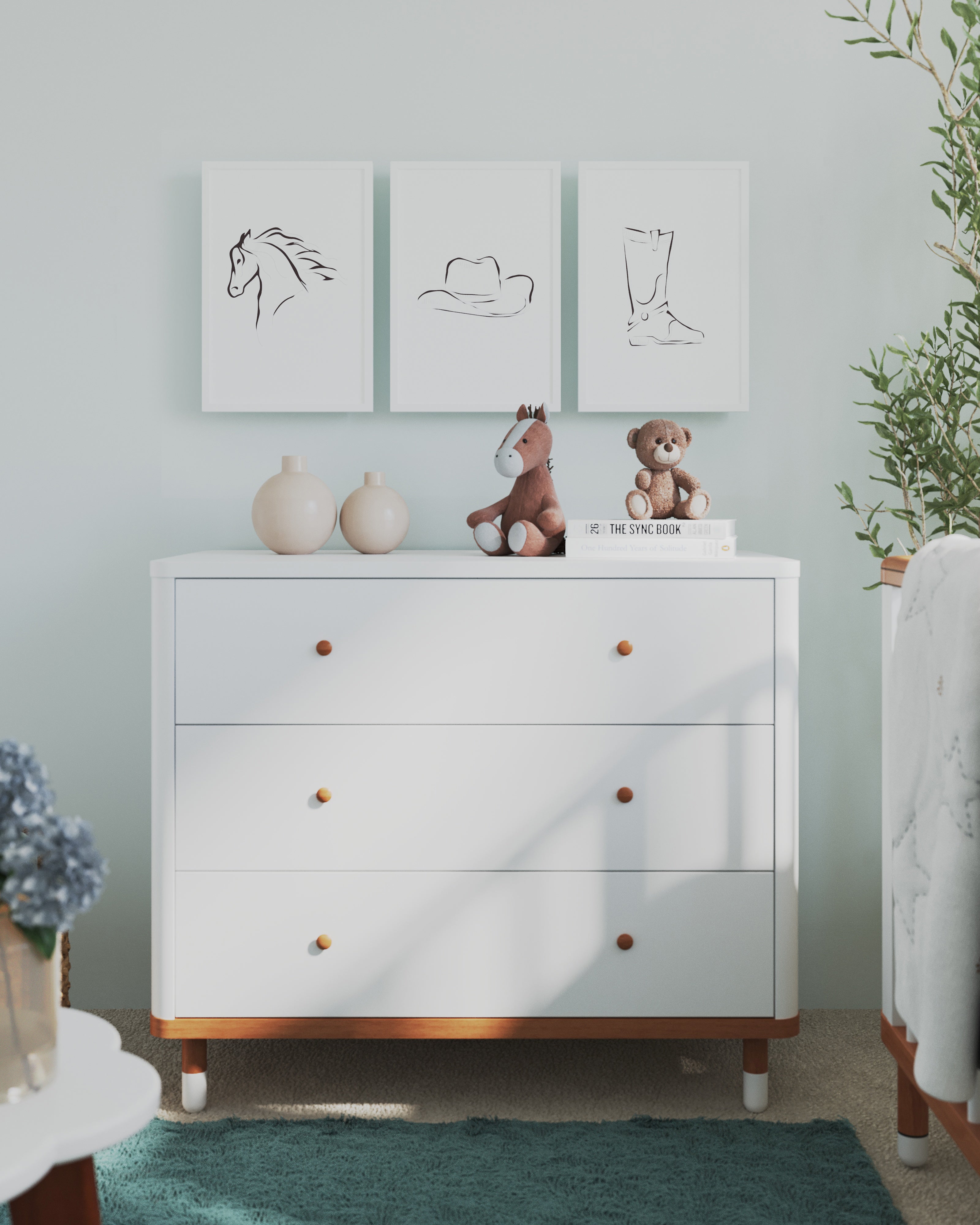 Due West Framed Wall Art Set