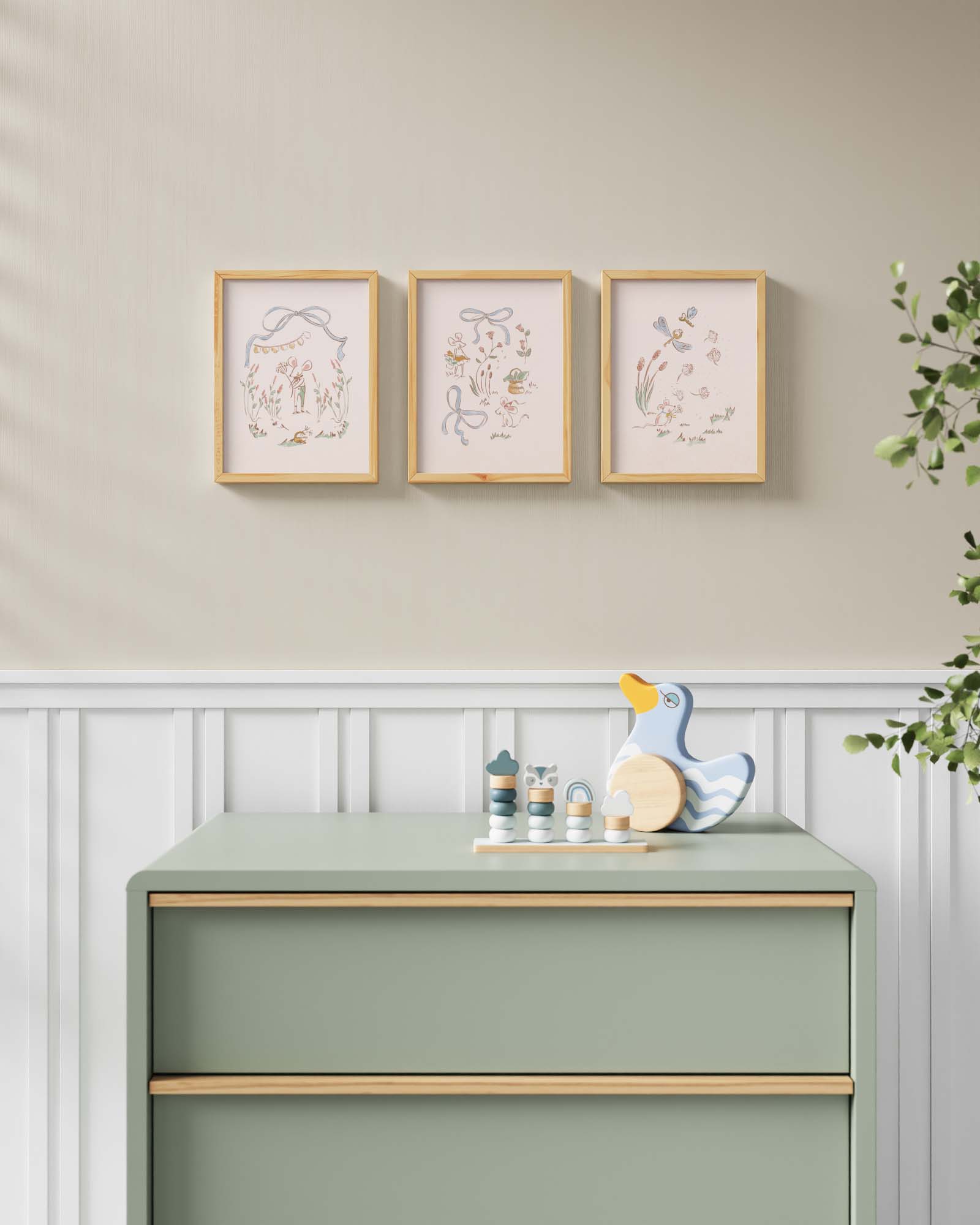 Enchanted Kingdom Framed Wall Art Set
