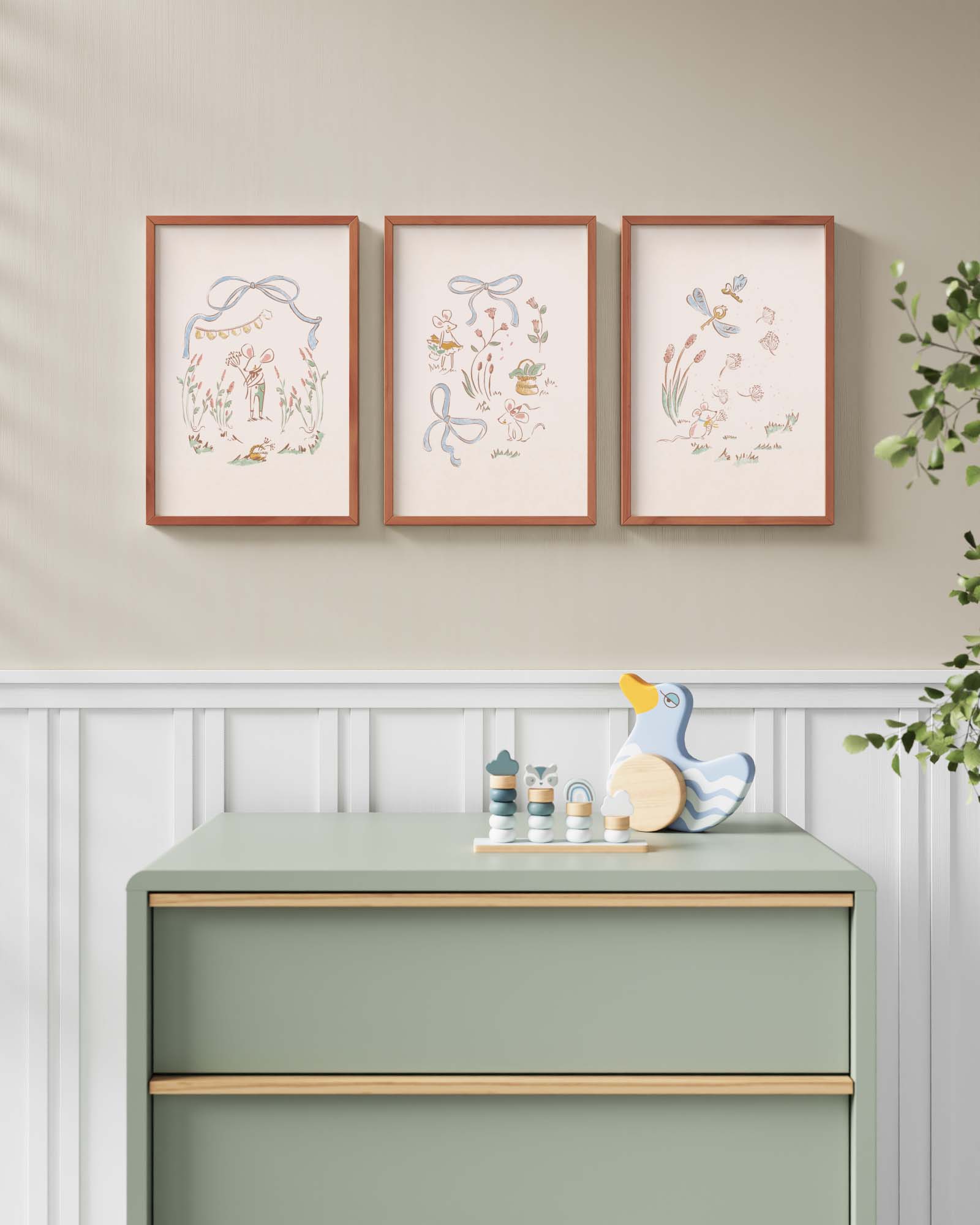 Enchanted Kingdom Framed Wall Art Set