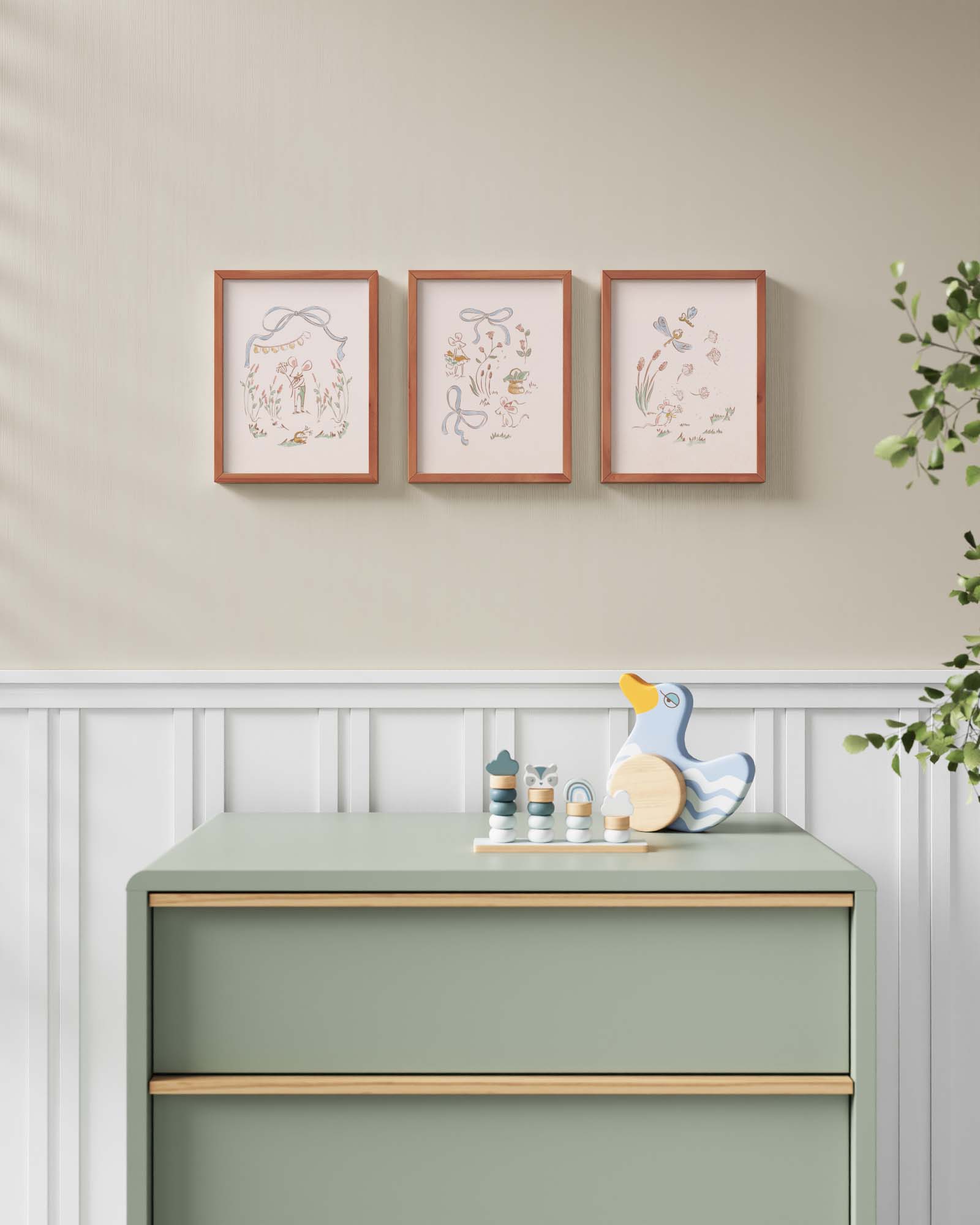 Enchanted Kingdom Framed Wall Art Set