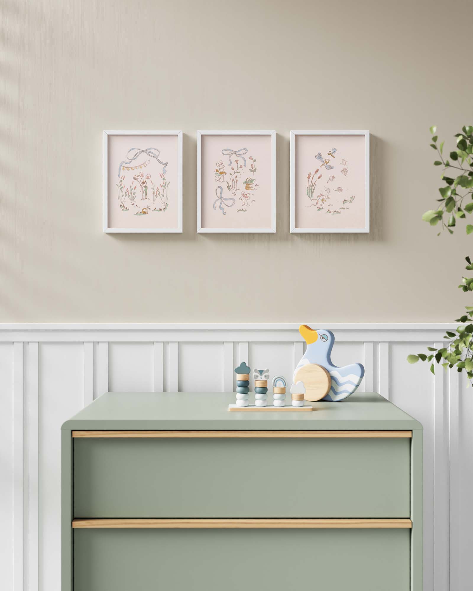 Enchanted Kingdom Framed Wall Art Set