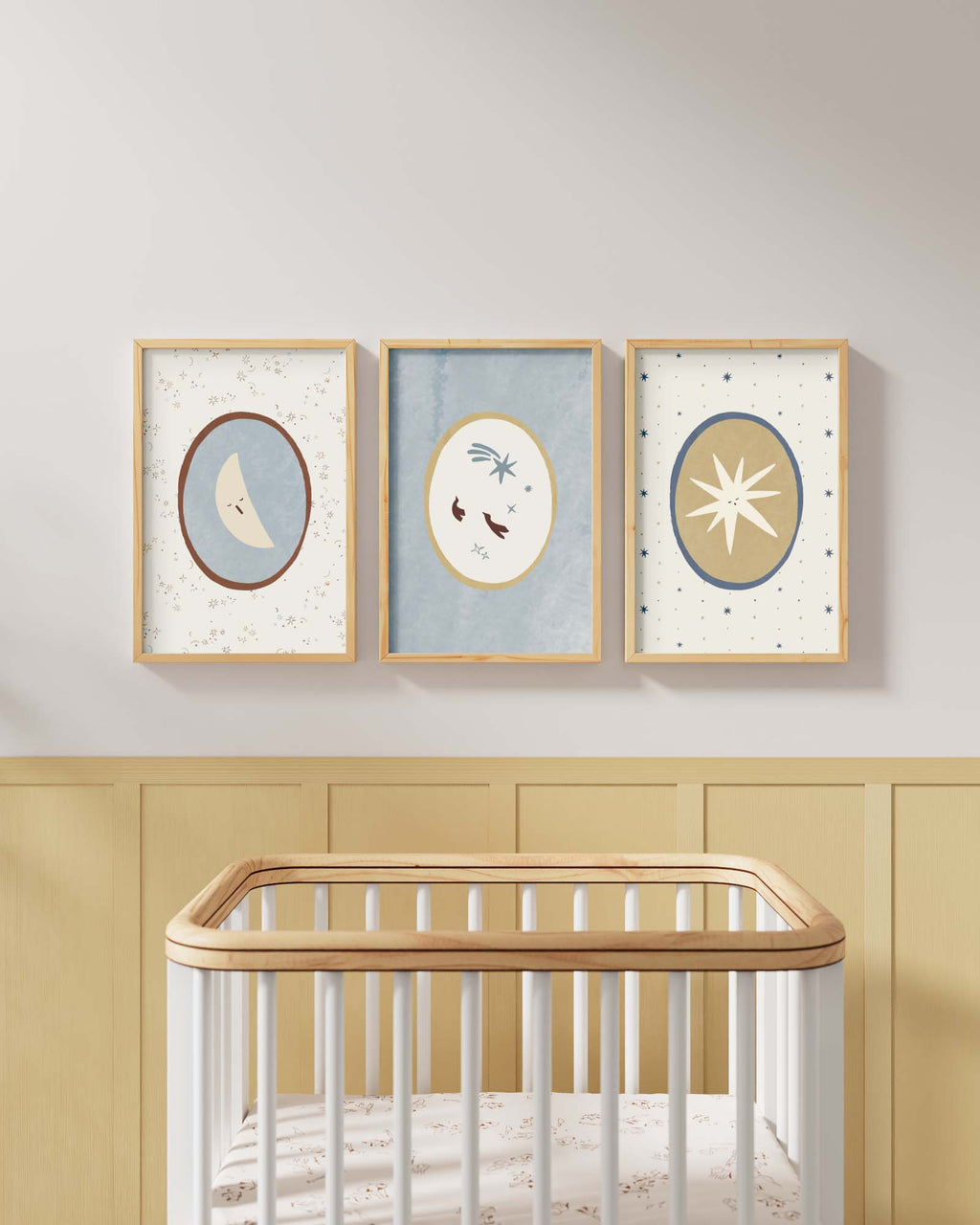 Folk Poetry Framed Wall Art Set
