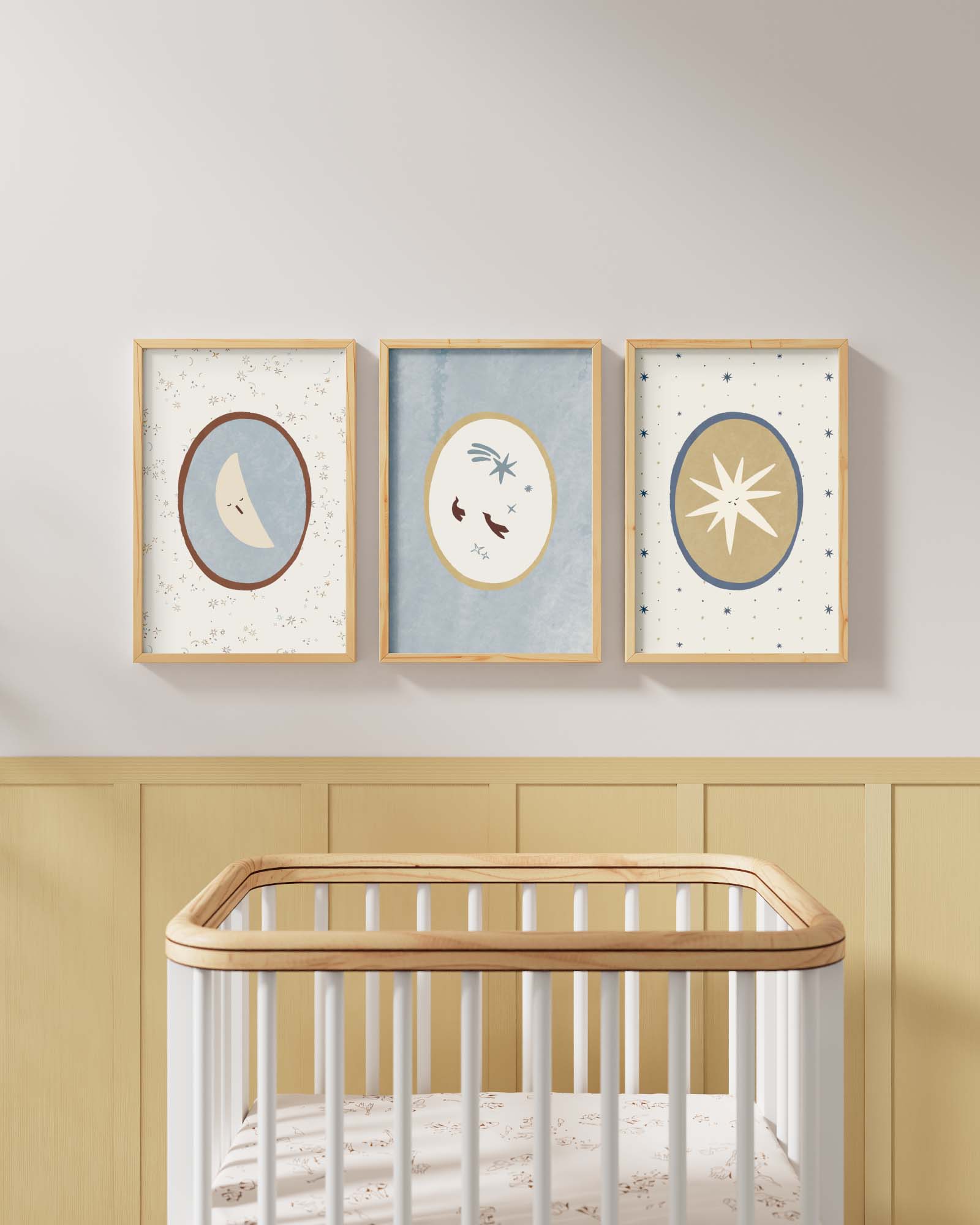 Folk Poetry Framed Wall Art Set