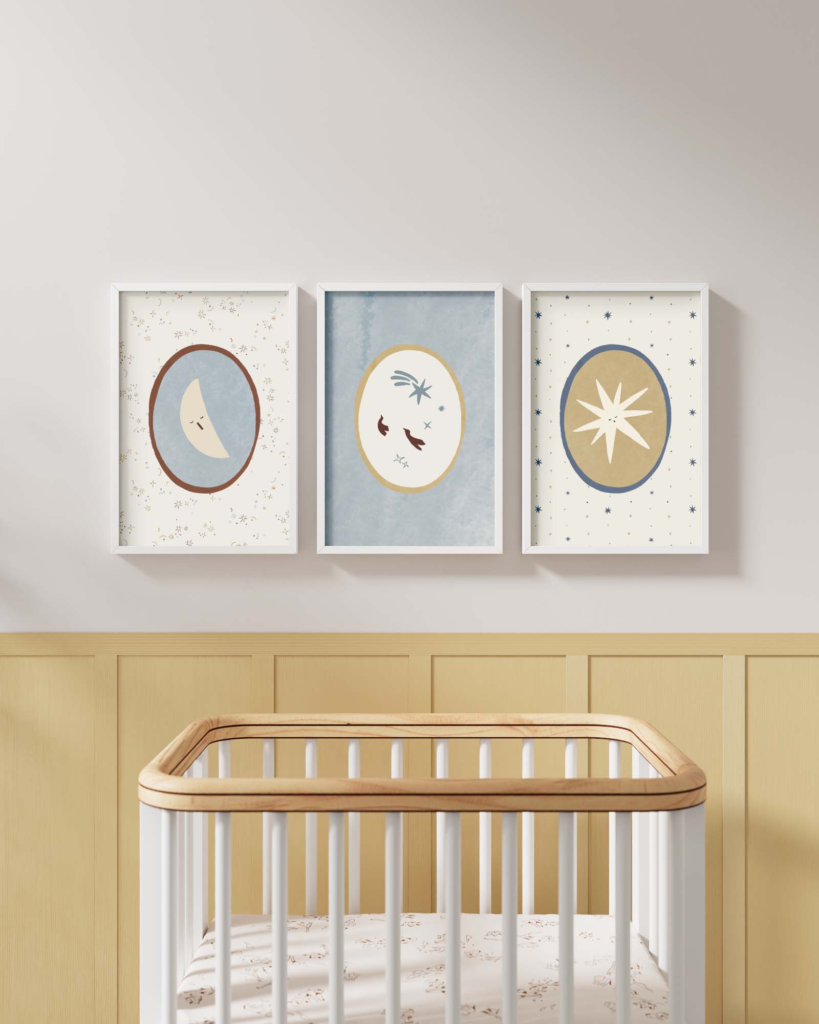Folk Poetry Framed Wall Art Set
