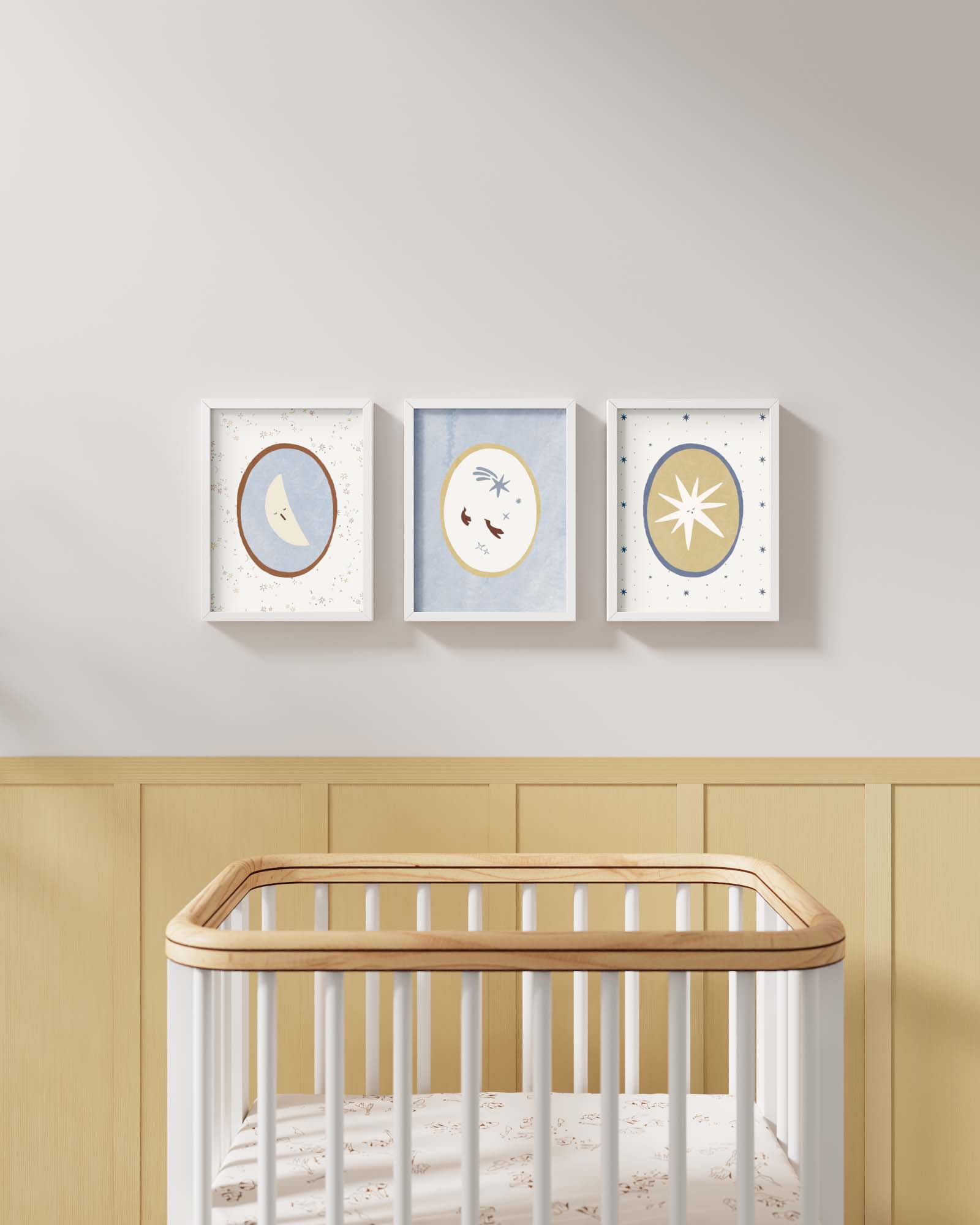 Folk Poetry Framed Wall Art Set