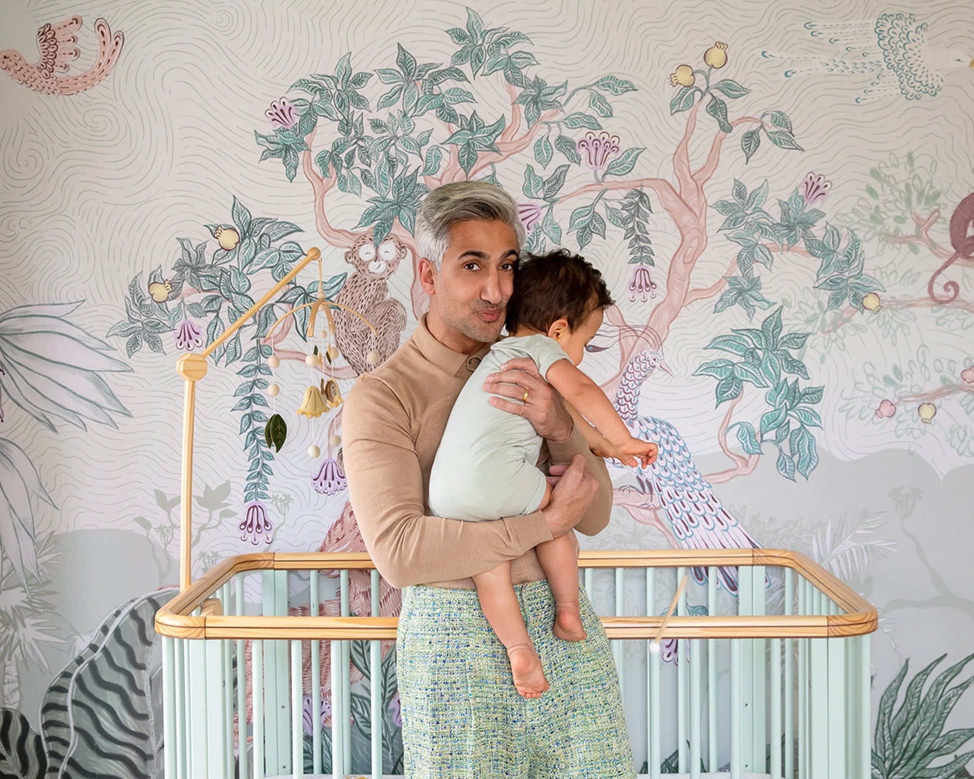 Lively Menagerie Wall Mural