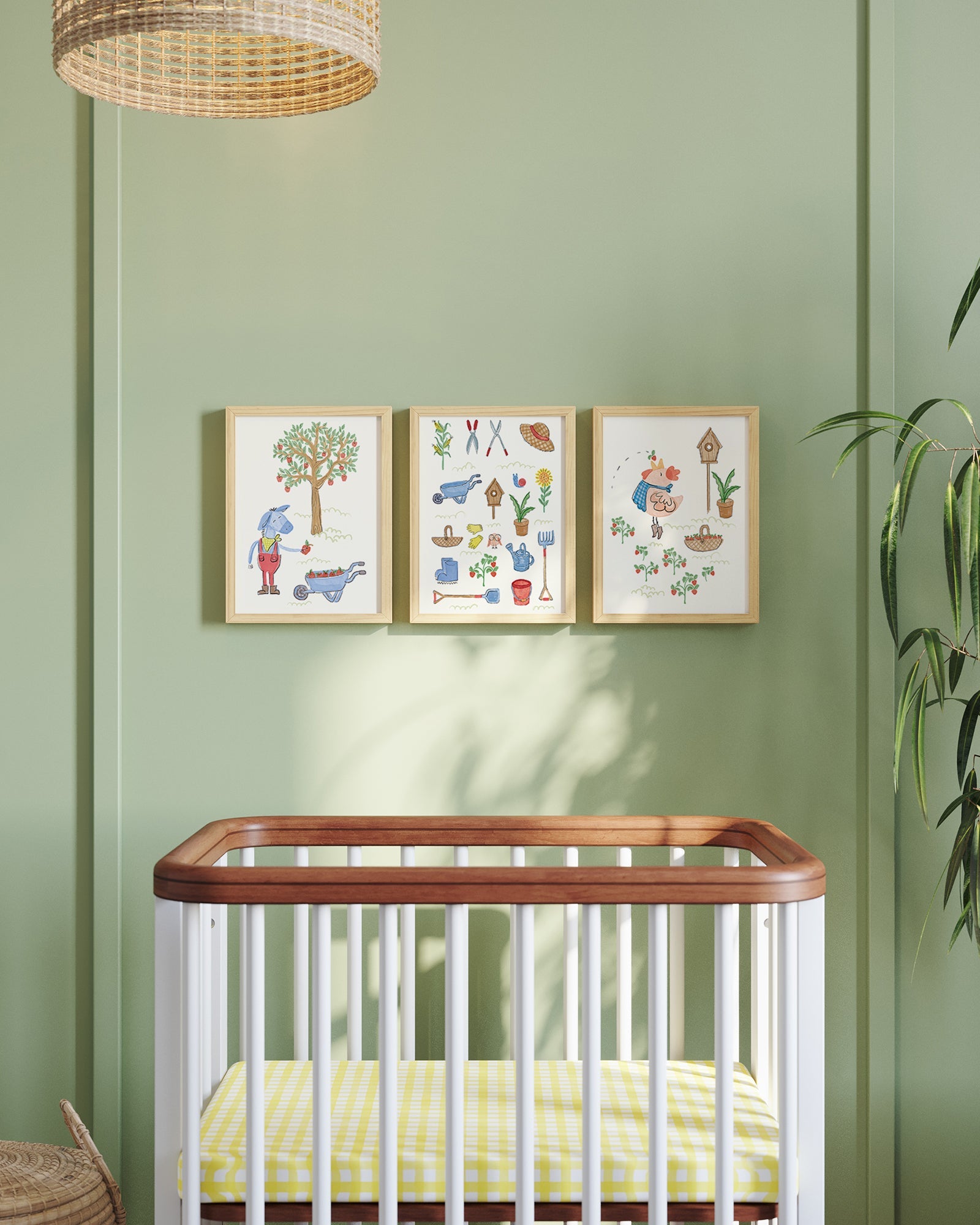 Friendly Farm Framed Wall Art Set