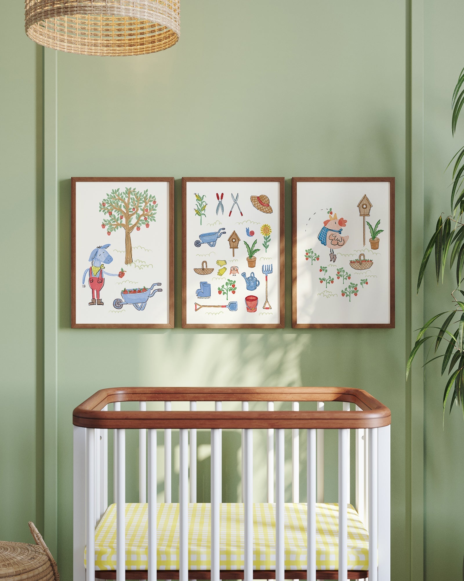 Friendly Farm Framed Wall Art Set