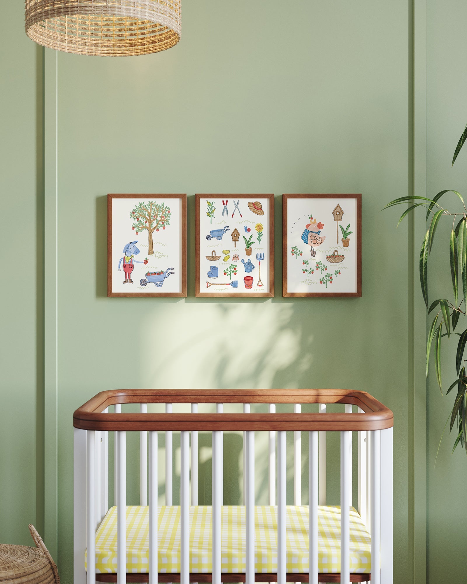 Friendly Farm Framed Wall Art Set