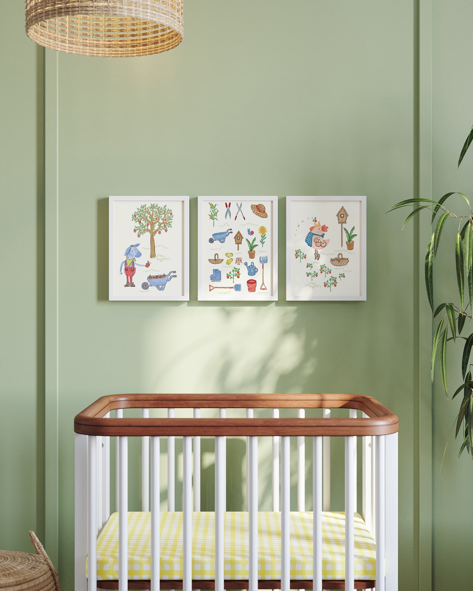 Friendly Farm Framed Wall Art Set